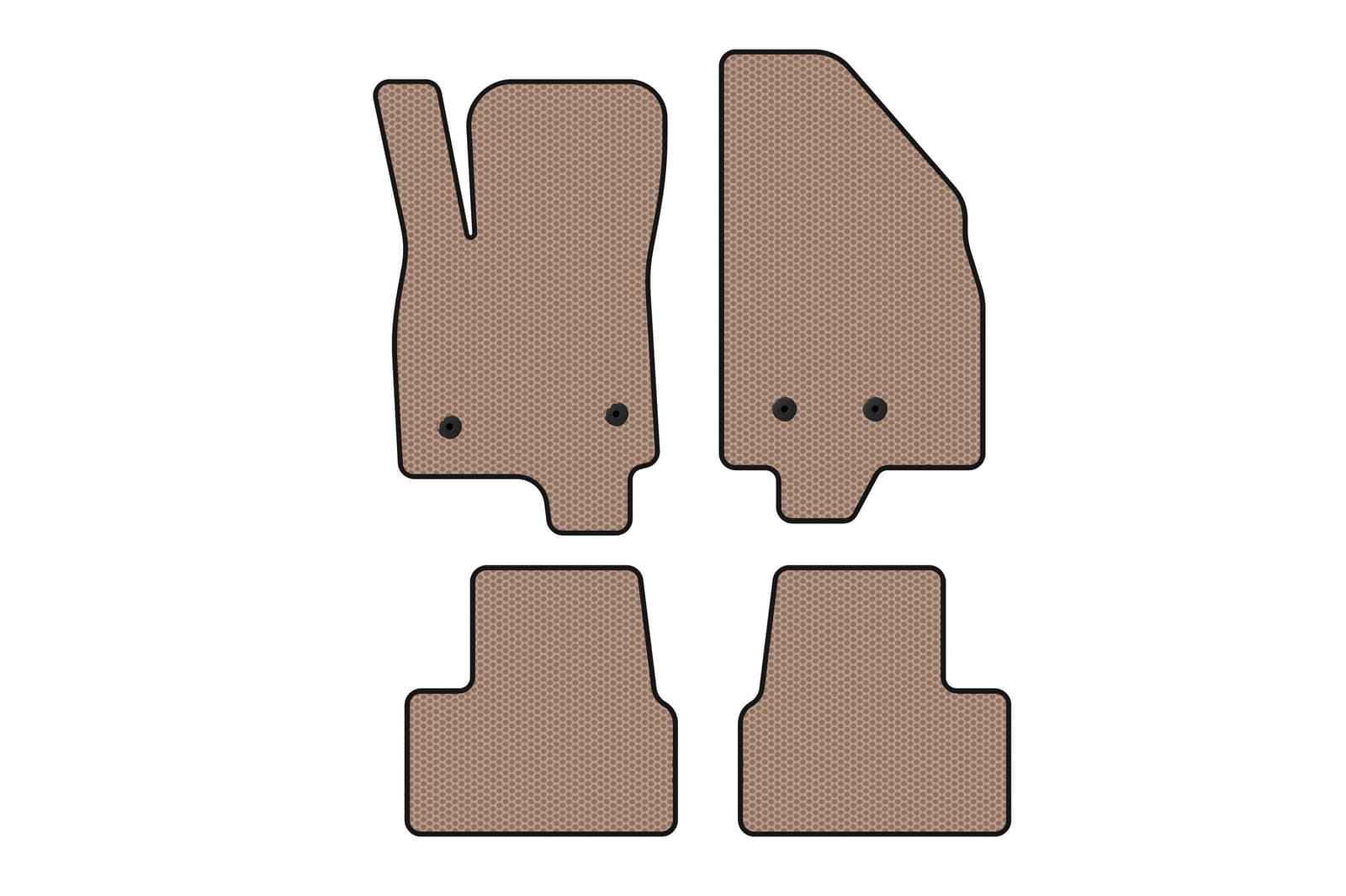 Гумові килимки Carsuit (Бежевий)