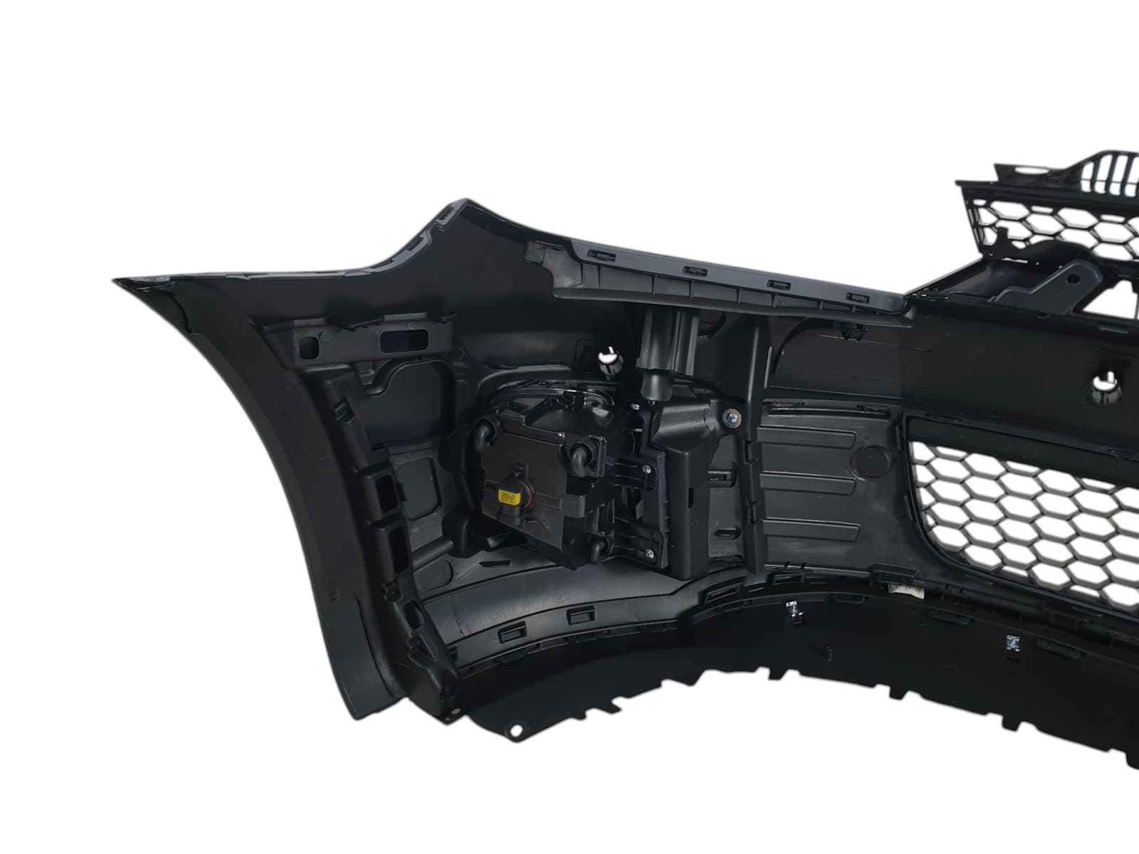 Передній бампер (стиль GTI) на Volkswagen Golf VI 2008-2012 року 4