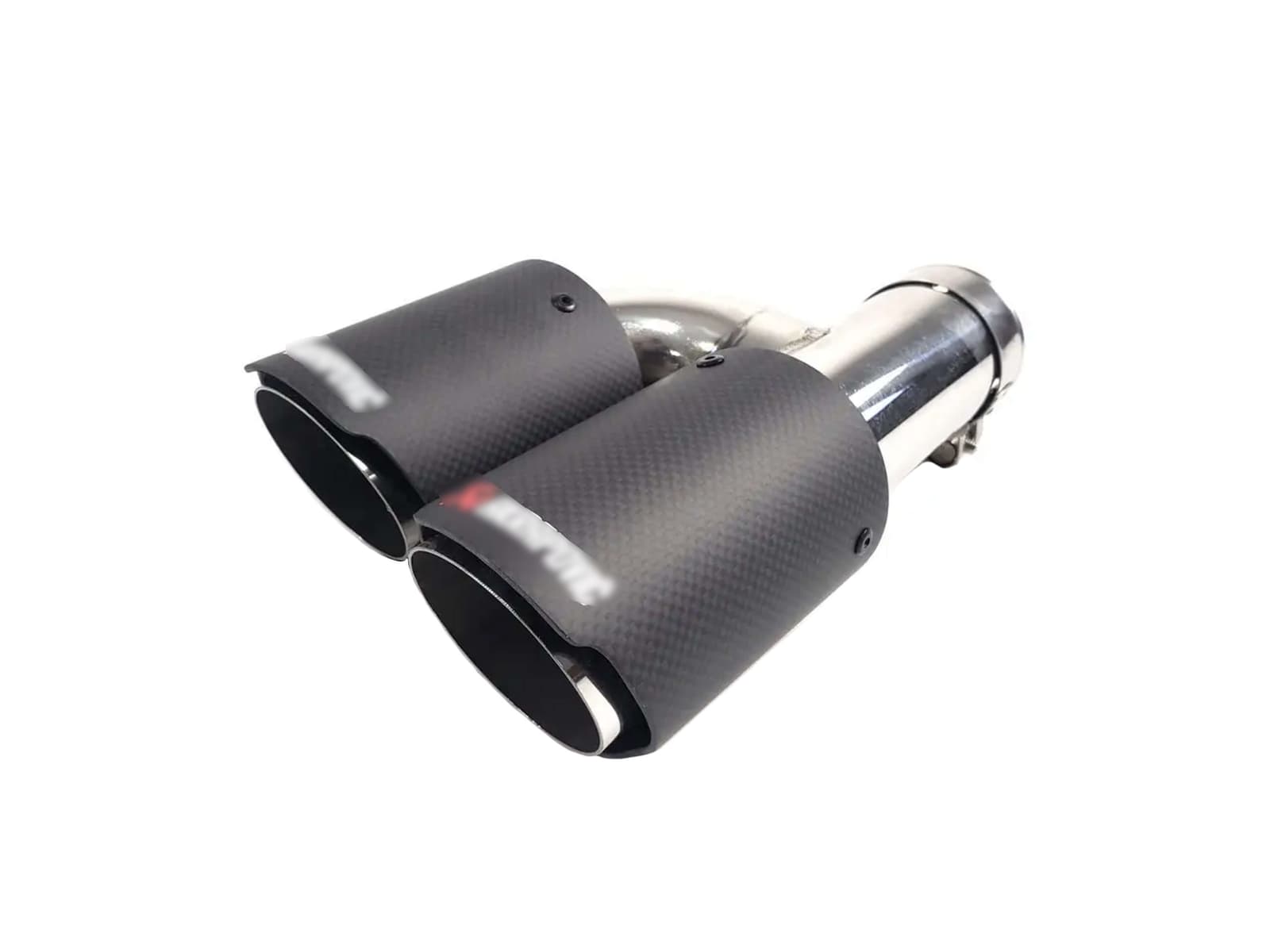 Насадки на вихлоп Carbon (матовий) 54mm To 76mm (подвійна H) на Akrapovič Akrapovič