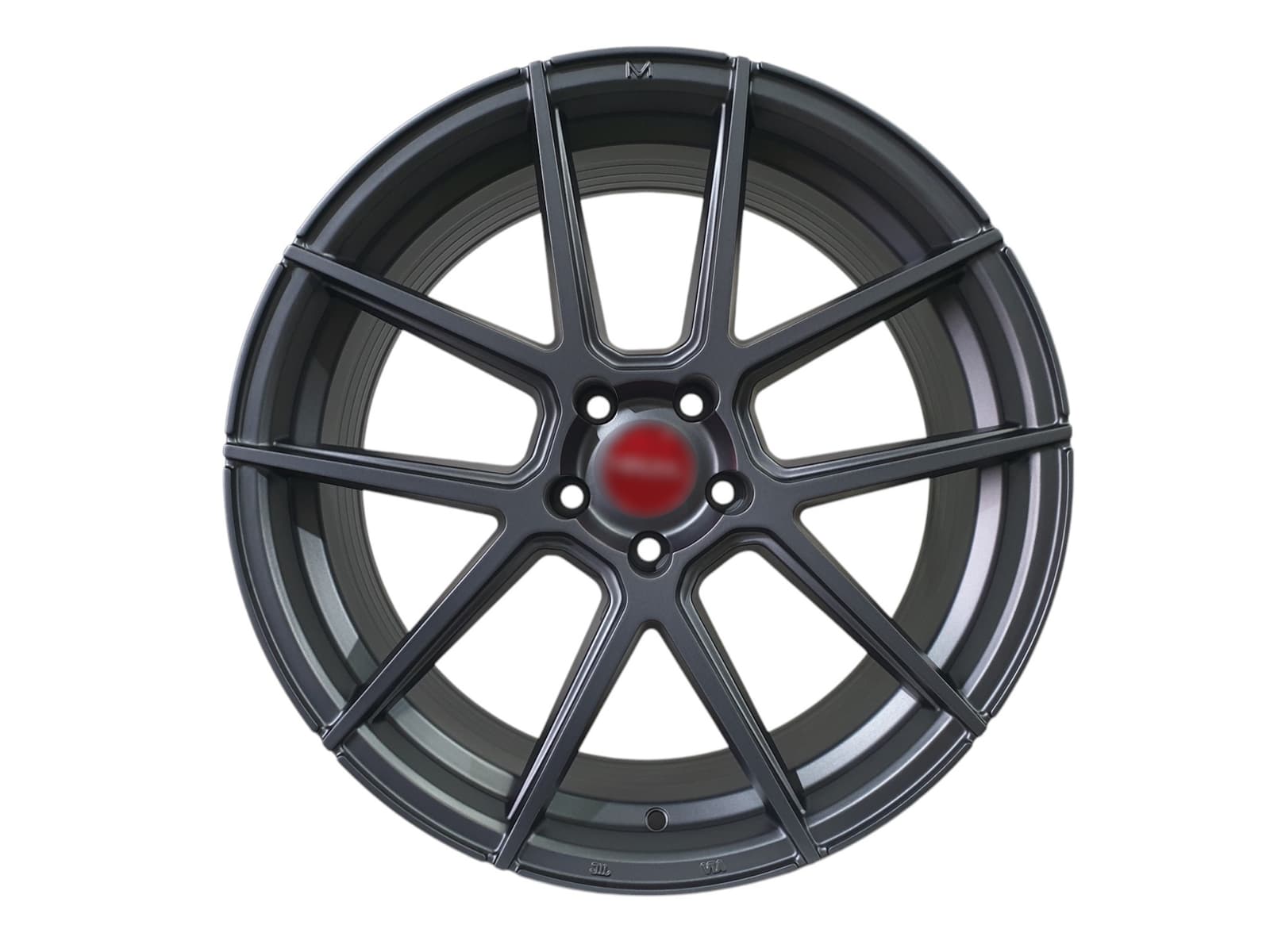 R19 Matte Graphite (різноширокі) Диски на Audi A4 B8 2007-2011 року