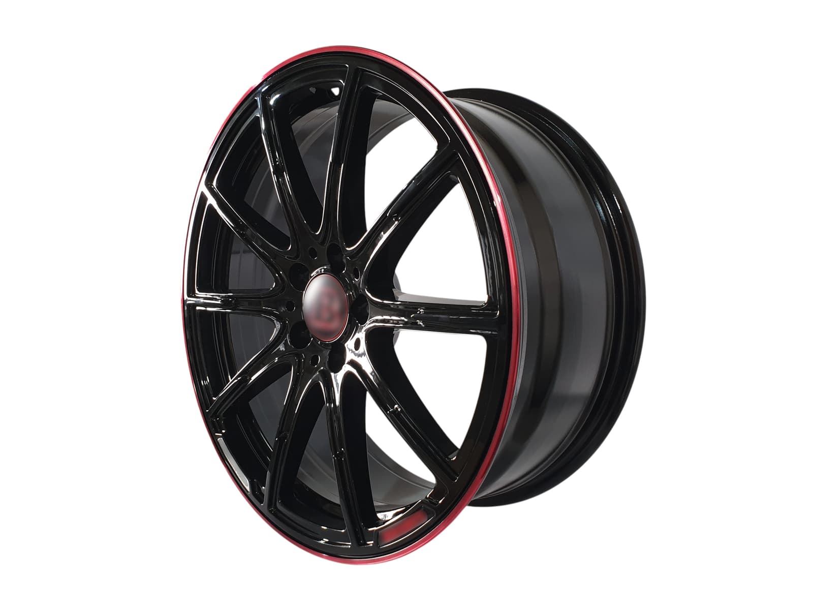 R22 Black Red Lips (одноширокі 10J ET30) на Mercedes-Benz G-Class W463 1990-2018 року 2