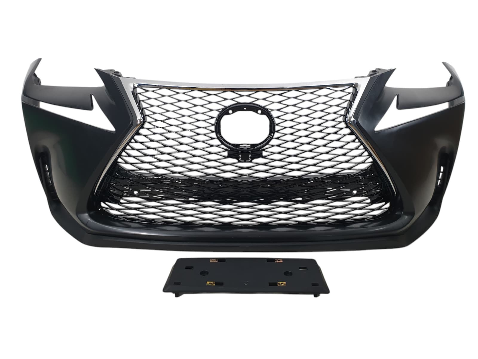 Передній бампер (стиль F-Sport) V2 на Lexus NX 2014-2017 року