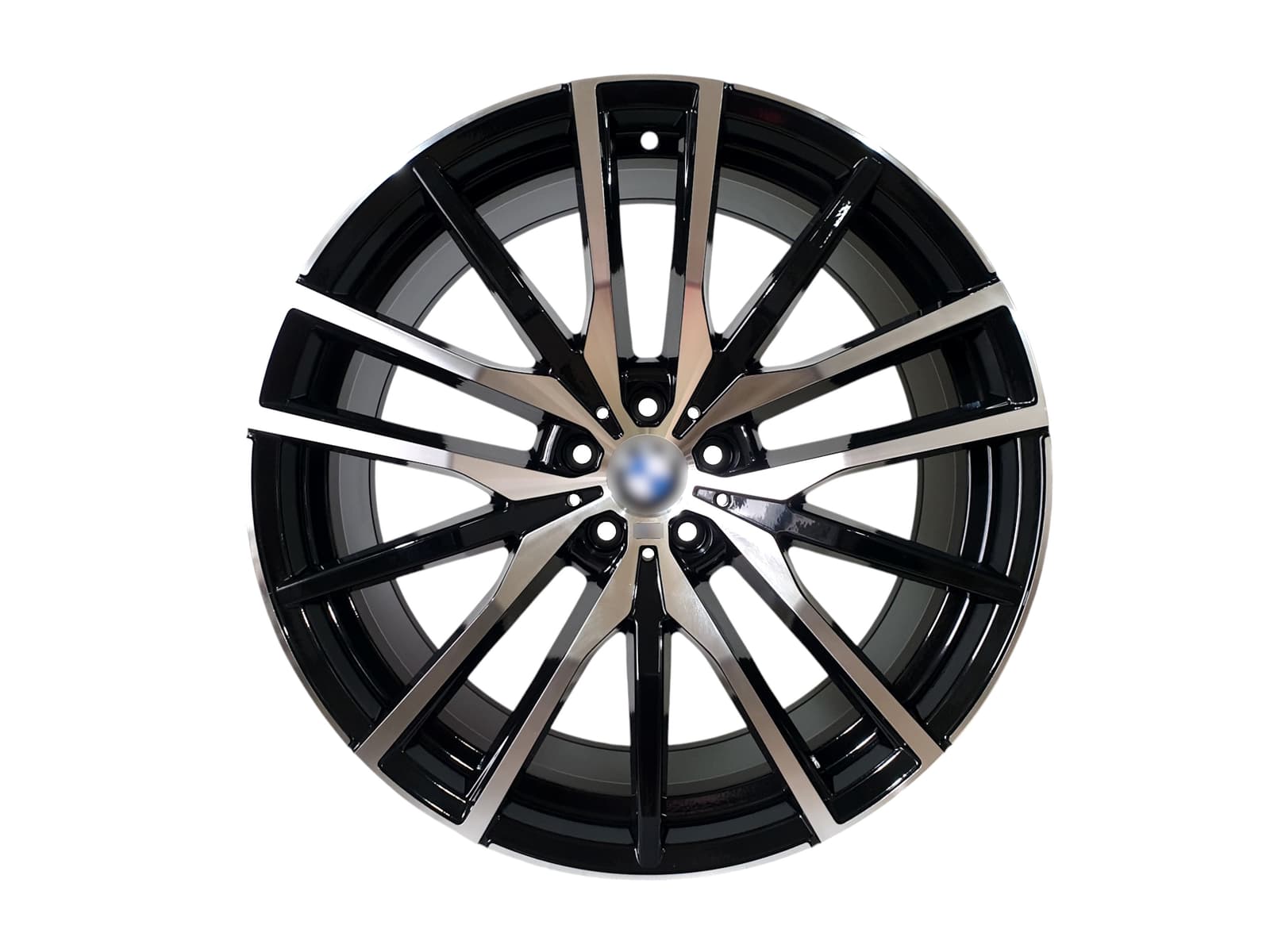 R21 Chrome Black (різноширокі) Диски на BMW X5 F15 2013-2018 року