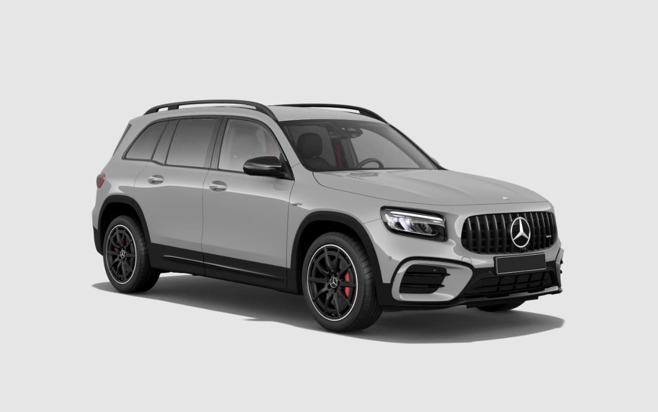 Передній бампер AMG GLB35 2024 Style в зібраному вигляді