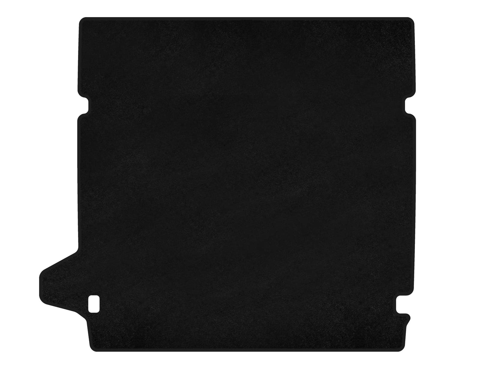 Килимок багажника текстильний Classic (до 2 ряду, Чорний)