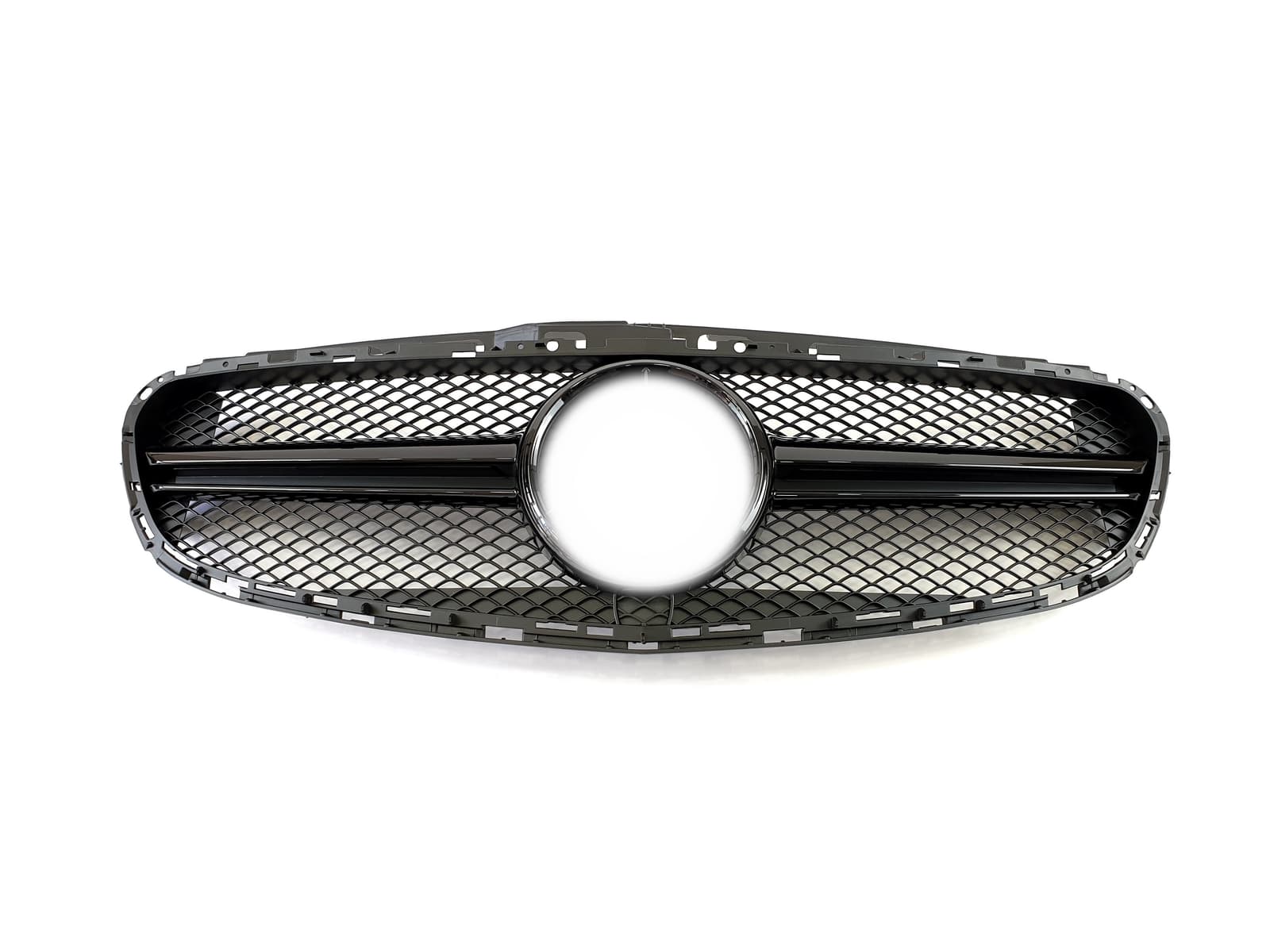 Решітка радіатора Black AMG на Mercedes-Benz E-Class W212 2013-2016 року 2