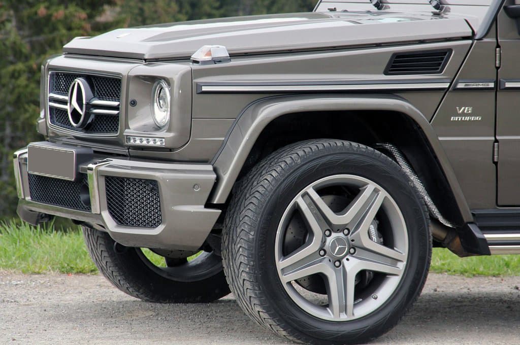 Розширювачі арок для AMG (4 шт, ABS)