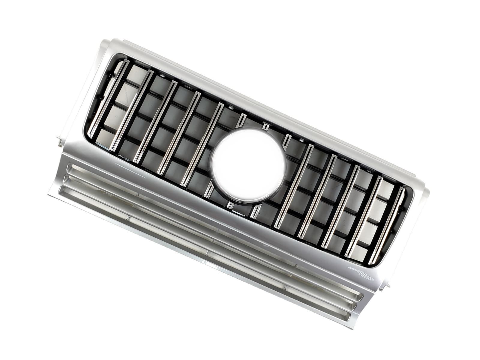 Решітка радіатора Chrome Silver GT на Mercedes-Benz G-Class W463 1990-2018 року 3