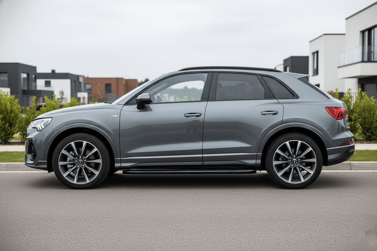 Бокові пороги Tayga Black (2 шт., Алюміній)