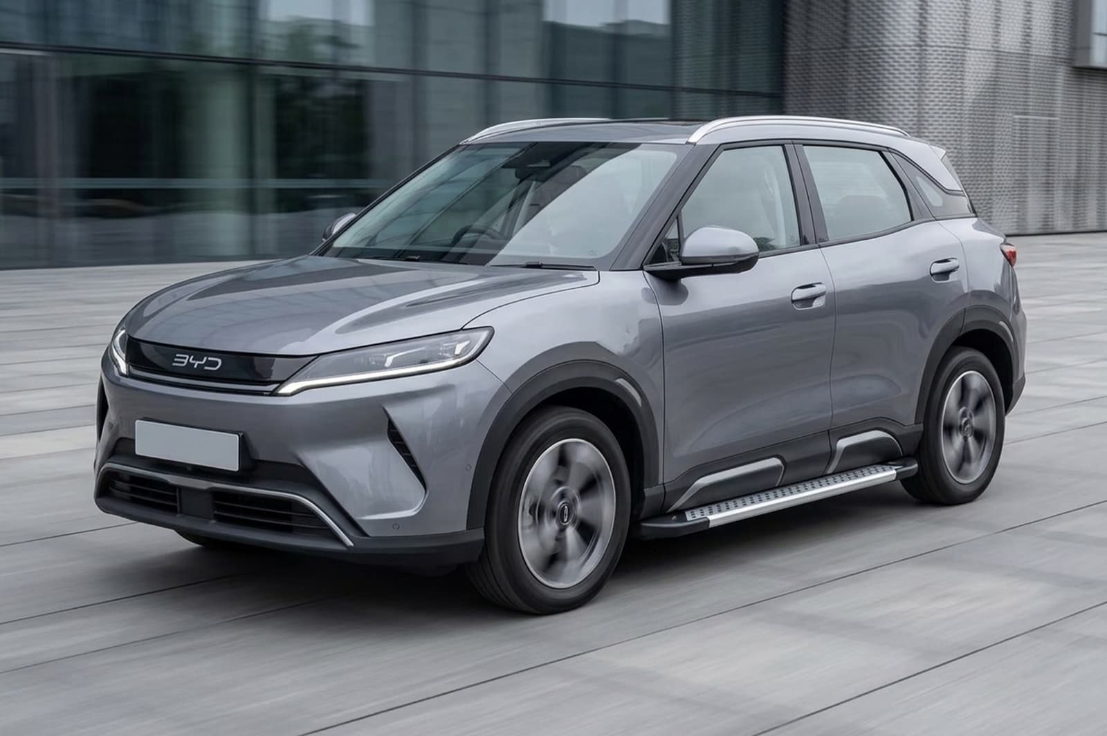 Бокові пороги Vision New Grey (2 шт., Алюміній)