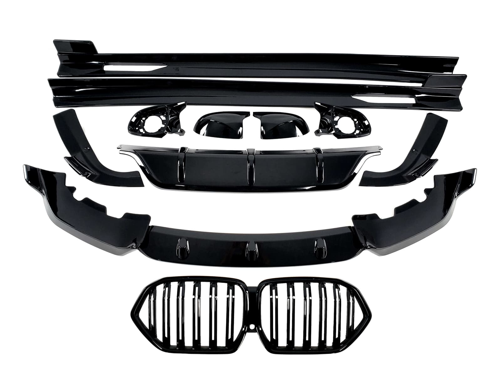 Аеро кіт (комплект дооснащення) Black Warrior на BMW X6 G06 2019-2022 року