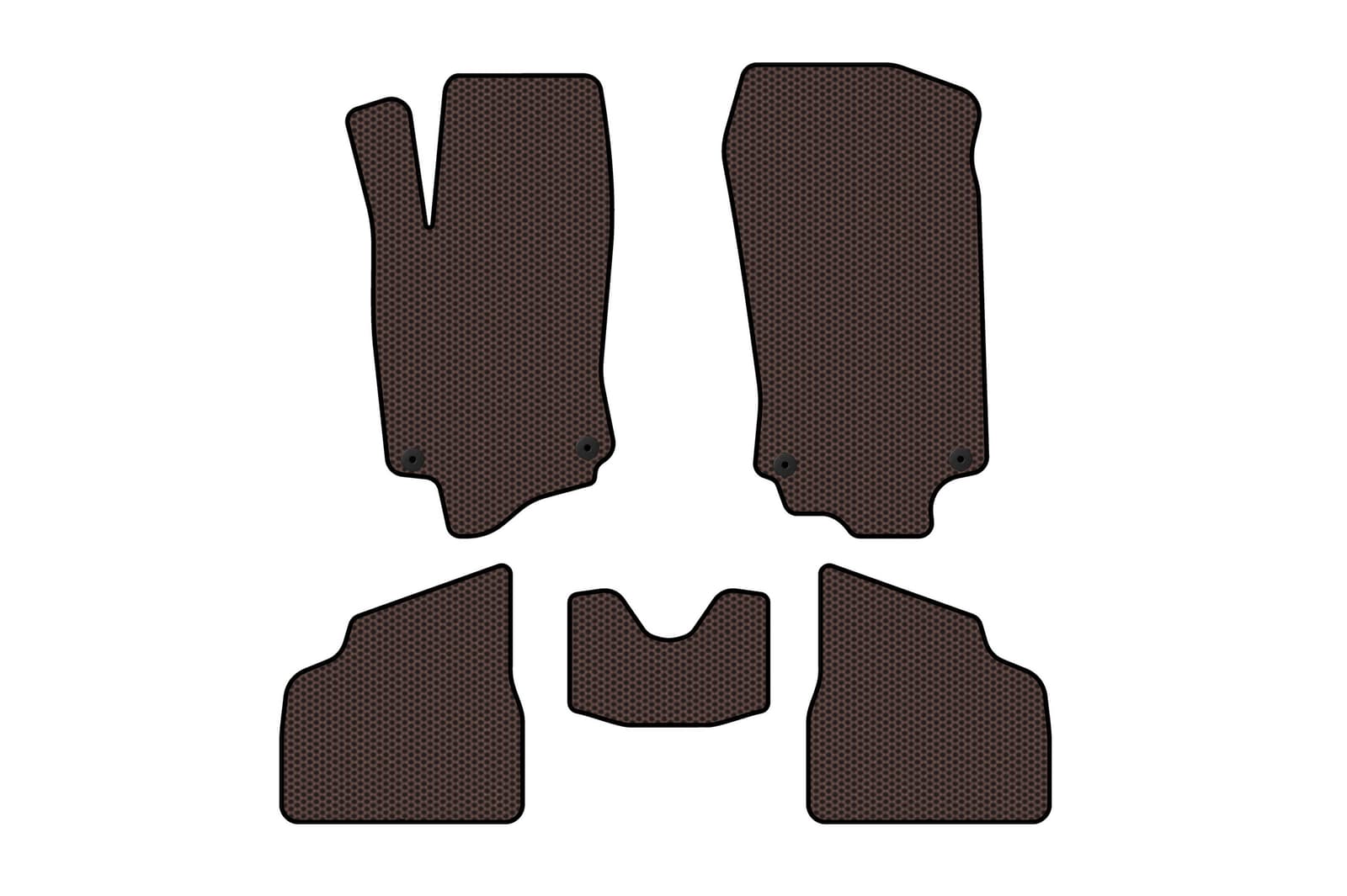 Гумові килимки Carsuit (Коричневий)