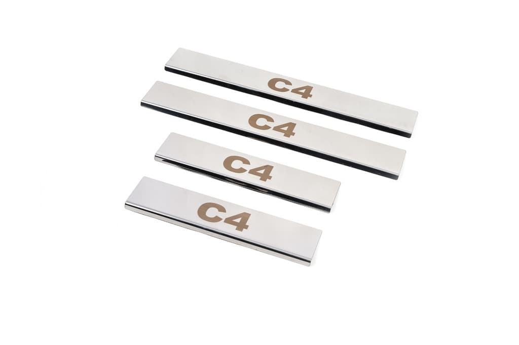 Накладки на пороги Carmos (нерж) 6