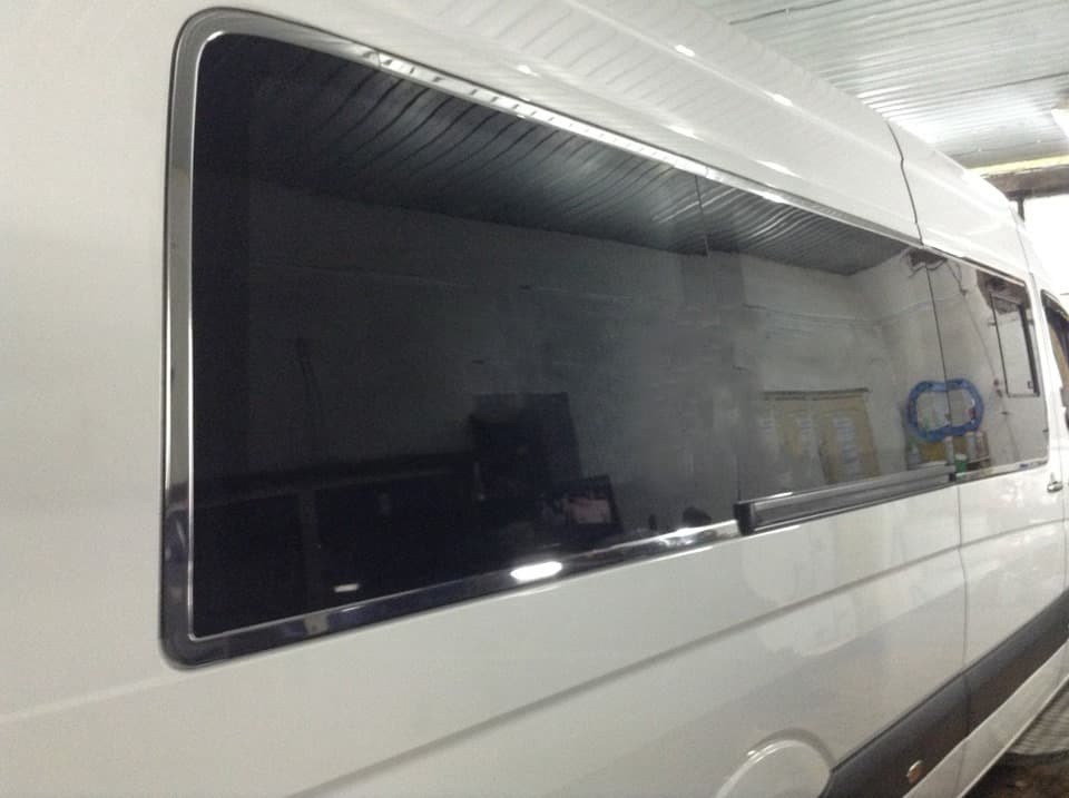Повна окантовка стекол Long / ExraLong (нерж.)