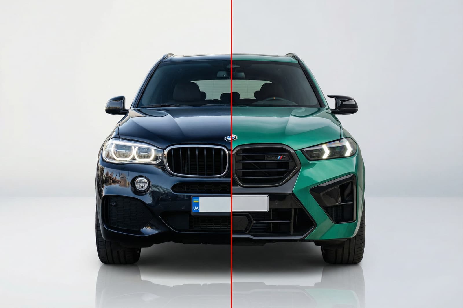 Комплект рестайлінгу в X5M F95 2024 р. (без заміни кришки багажника)