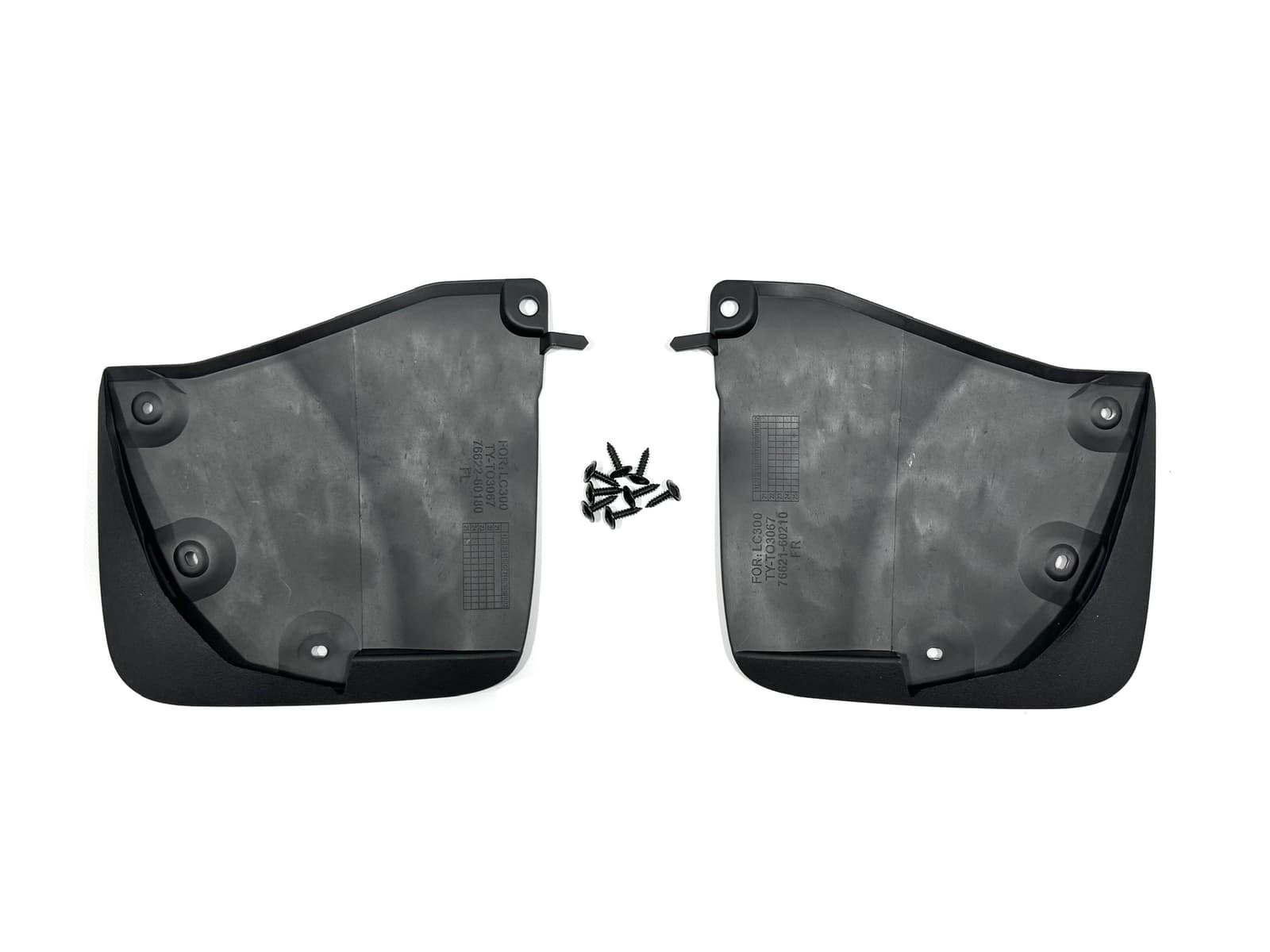 Бризковики передні Toyota Land Cruiser 300 2021+, комплект 2шт.
