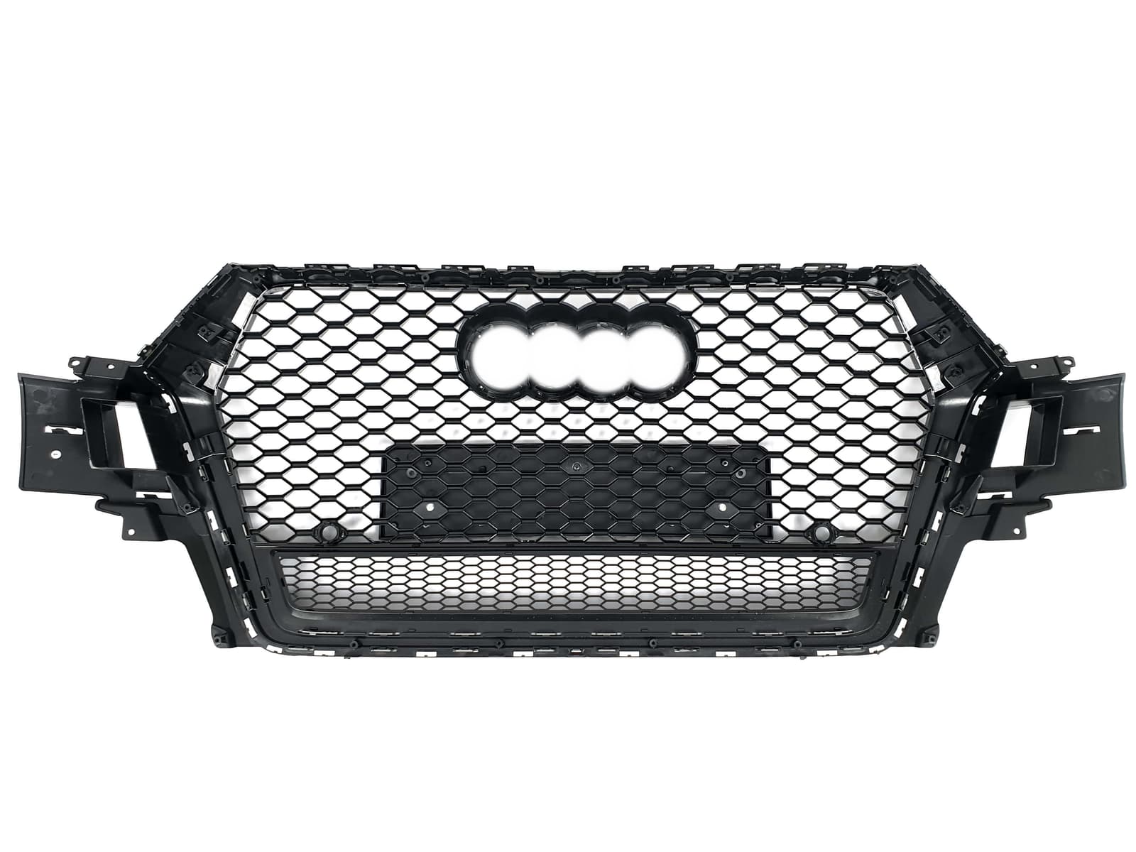 Решітка радіатора Full Black (в стилі RSQ7 quattro) на Audi Q7 4M 2015-2020 року 3