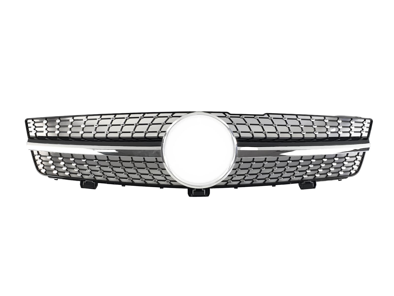 Решітка радіатора Black V2 Diamond на Mercedes-Benz CLS-Class C219 2008-2010 року