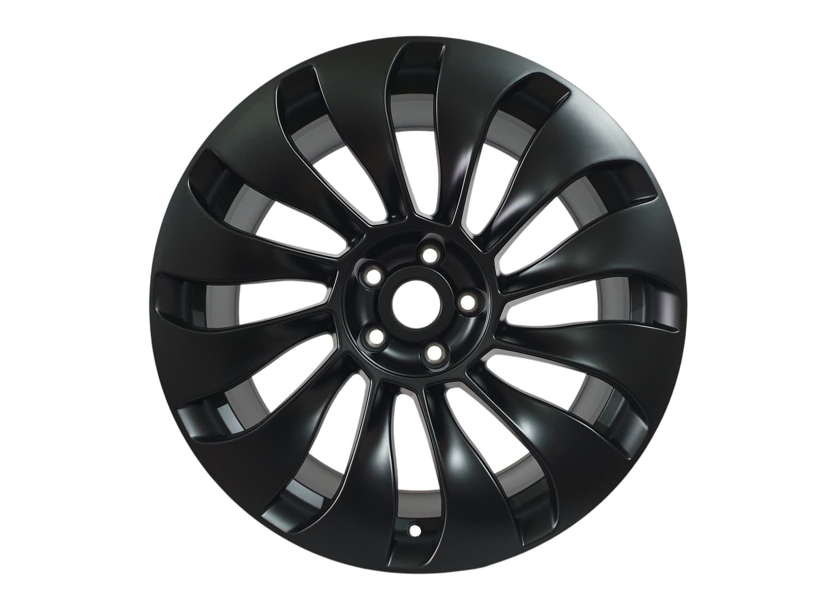 R19 Satin Black (одноширокі 9.5J ET45) на Tesla Model 3 2017-2022 року
