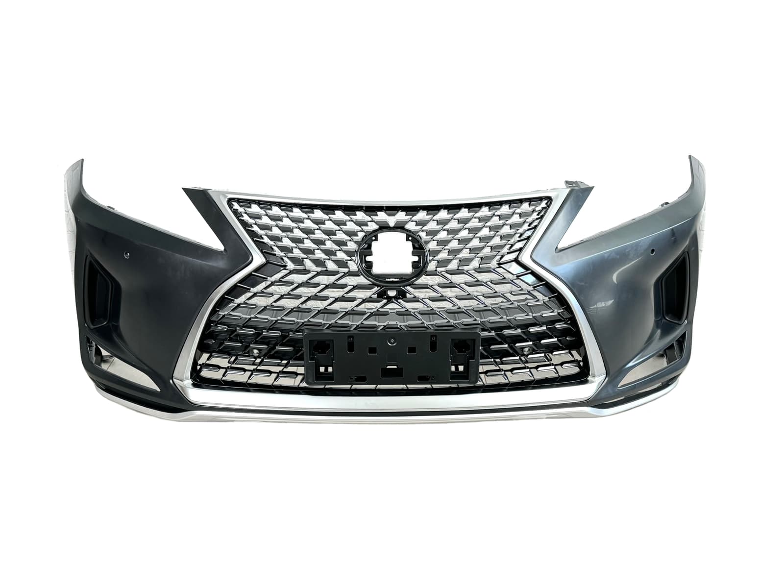 Бампер передній у зборі OEM Lexus RX 2019-2022 решітка під камеру