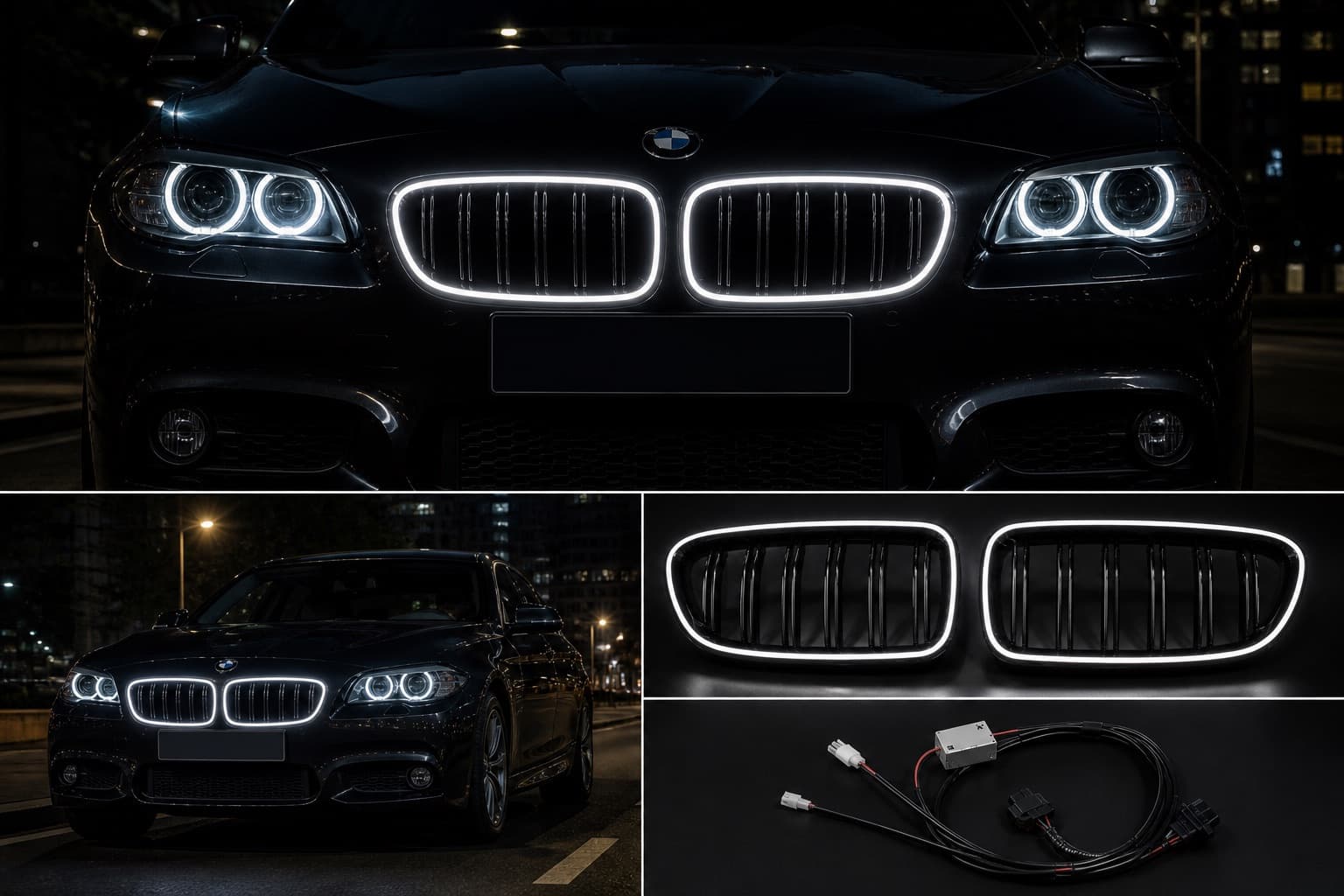 Ніздрі M-Look LED (чорний глянець)