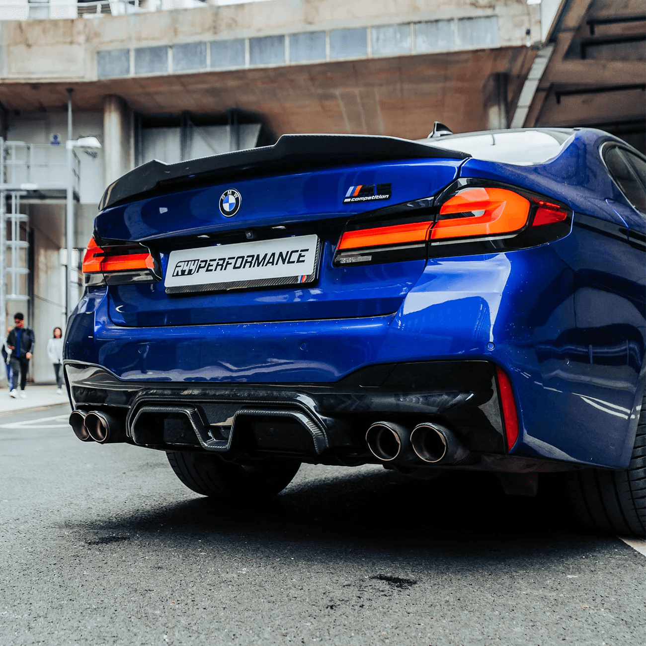 Дифузор (Карбон) на BMW M5 F90 2017-2023 року 2
