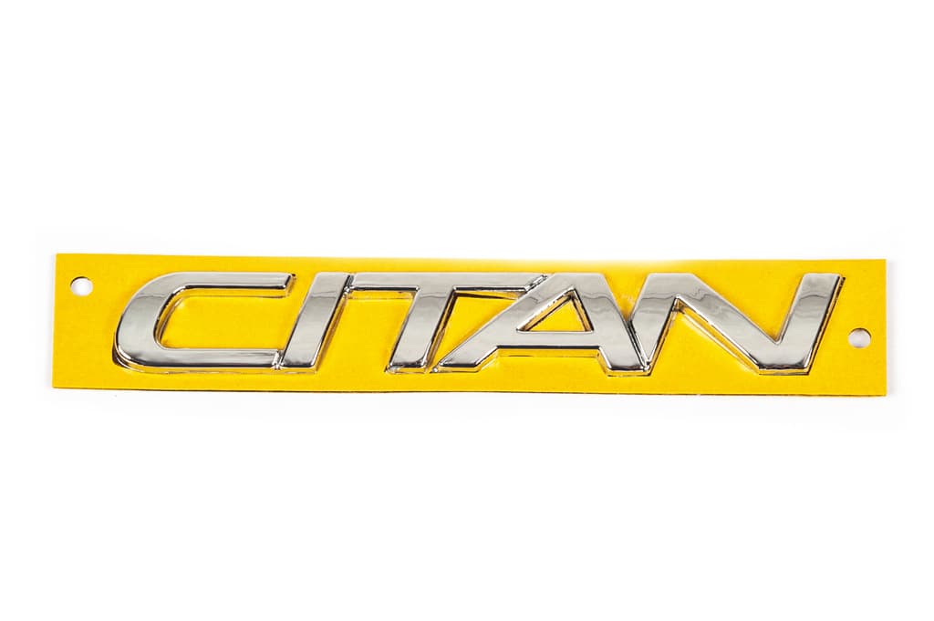 Надпис «Citan / 143мм на 22мм 2