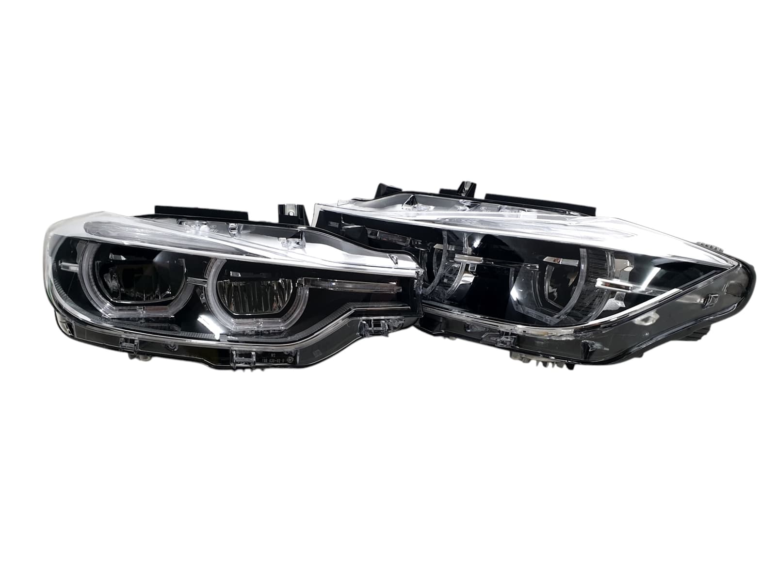 Передні фари Full Led (комплектні з блоками) Silver на BMW 3 Series F30 / F31 2011-2018 року