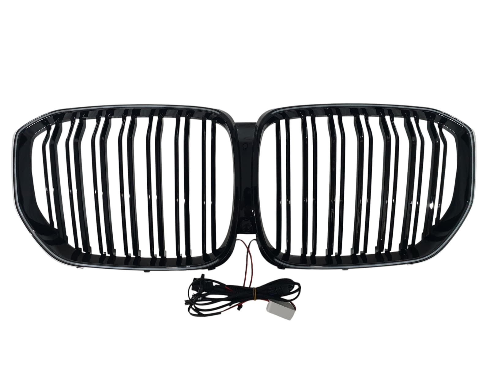 Ніздрі Чорний глянець LED (Iconic Glow) 2bar на BMW X5 G05 2018-2022 року 4