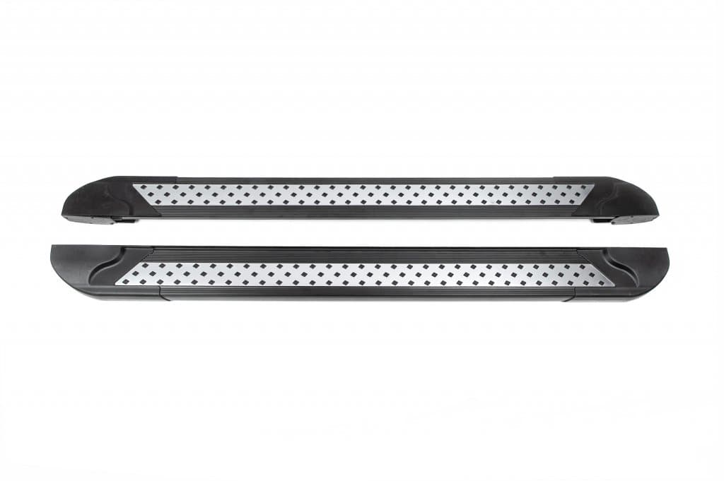Бокові пороги Vision New Black (2 шт., Алюміній) Довжина 173 см 4