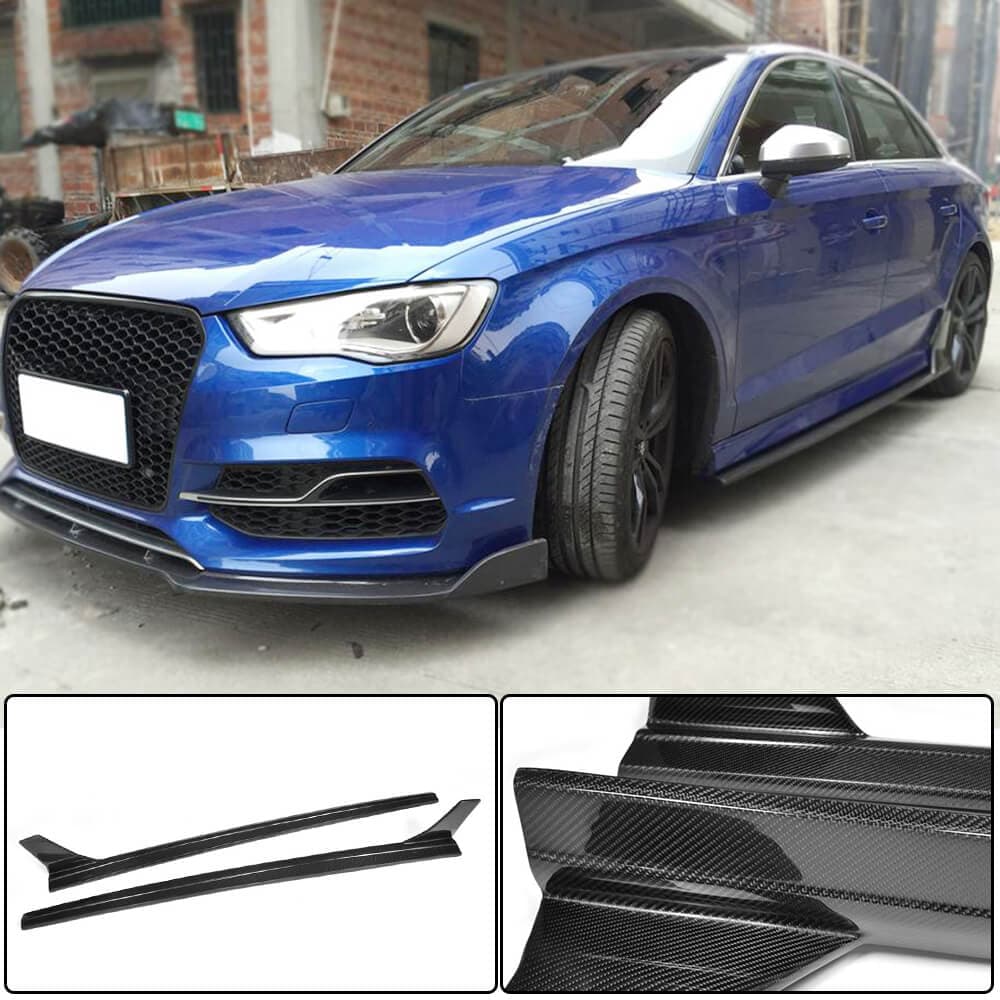 Бокові пороги V4 (для S-Line Sedan, Карбон)