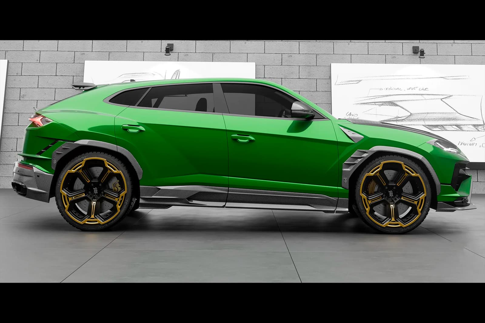 Комплект обвісів LRT-Design Carbon (для S / Performante 2022-2024) 6