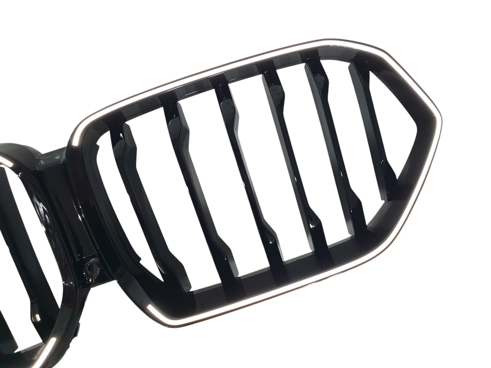 Ніздрі Чорний глянець LED (Iconic Glow) 1bar на BMW X6 G06 2023-2026 року 3