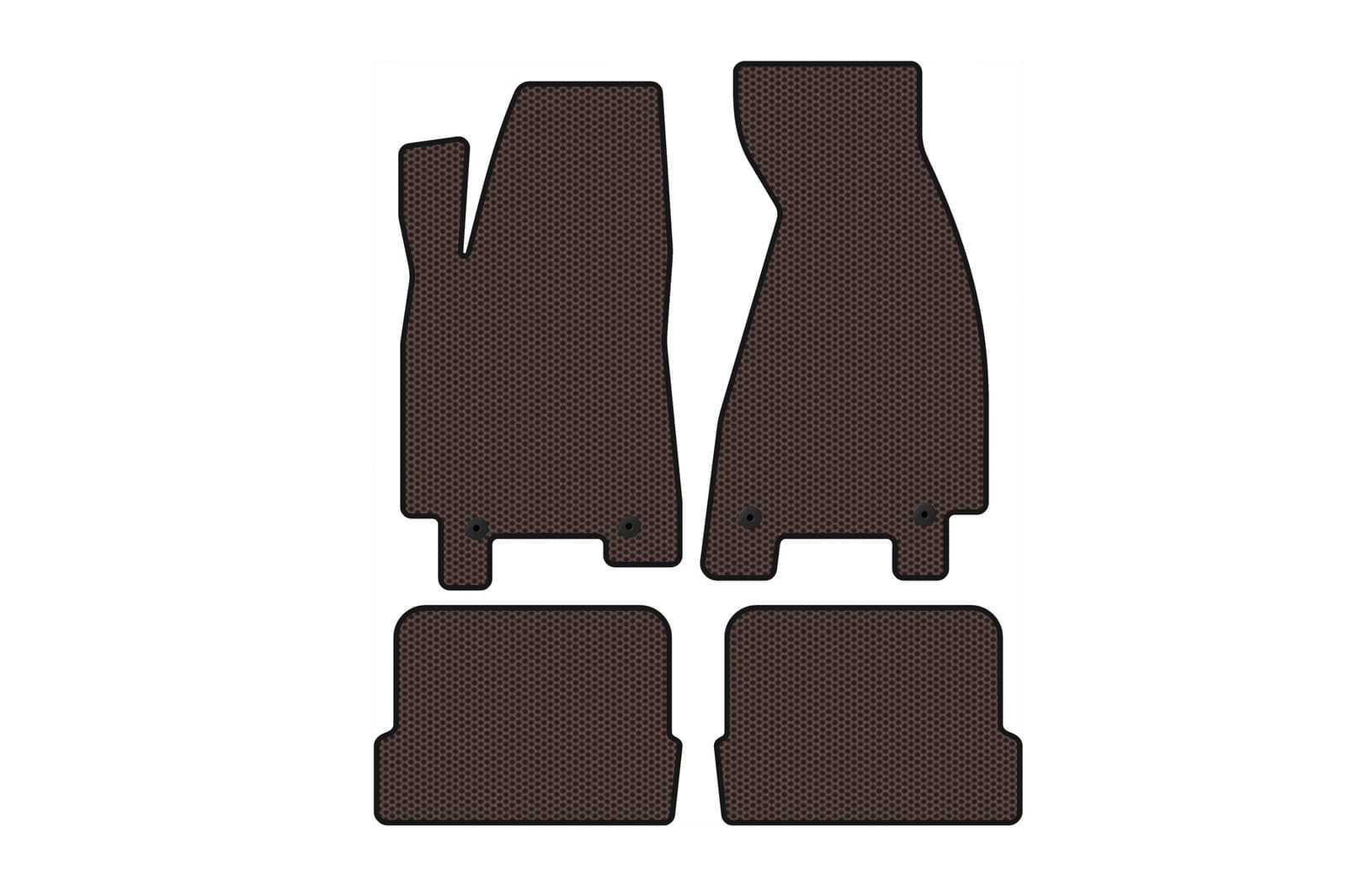 Гумові килимки Carsuit (1991-1996, Купе, коричневий)