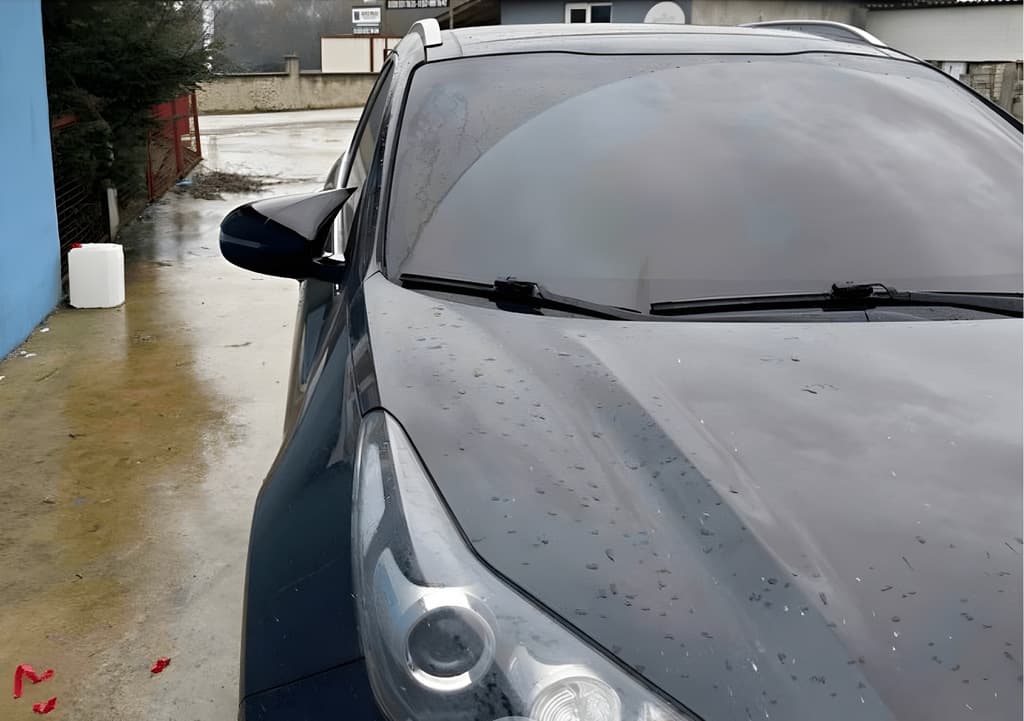 Накладки на дзеркала BMW-Style (З поворотом, 2 шт)