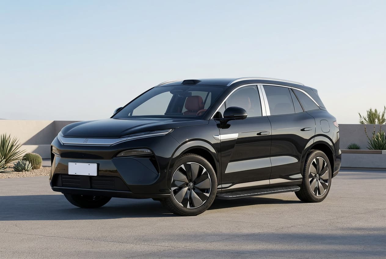 Бокові пороги Bosphorus Black (2 шт., Алюміній)