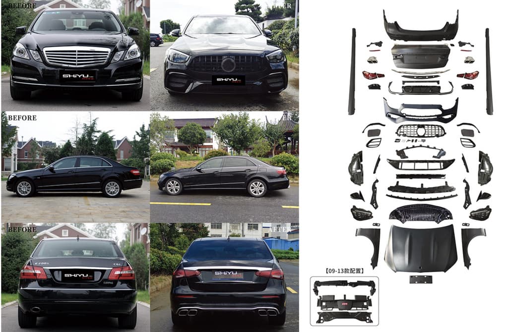 Комплект рестайлінгу в W213 E63 AMG 2024