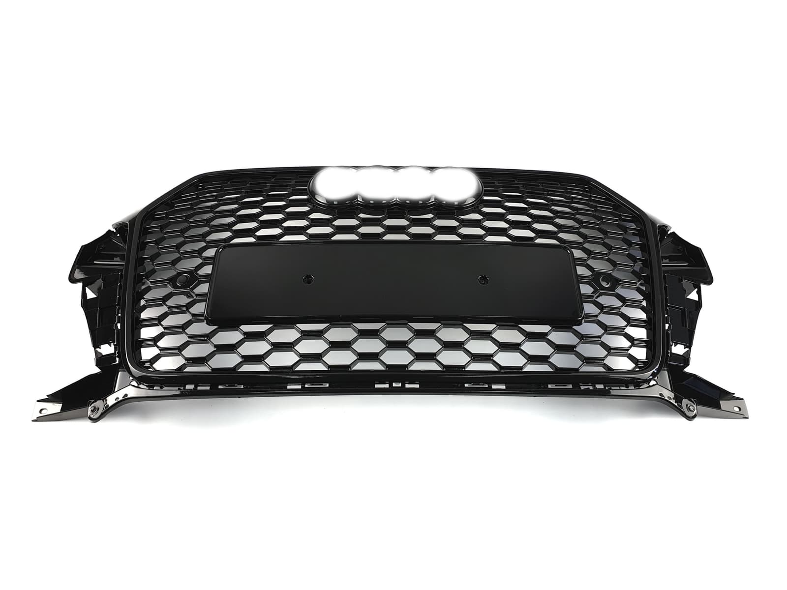 Решітка радіатора Full Black (в стилі RSQ3) на Audi Q3 8U 2014-2018 року 2