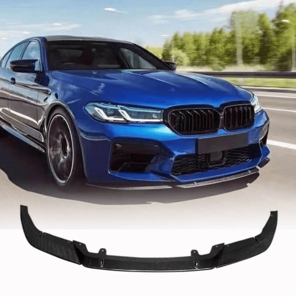 Накладка на передній бампер Lip V4 (для M5 F90 2020-2024, Карбон)