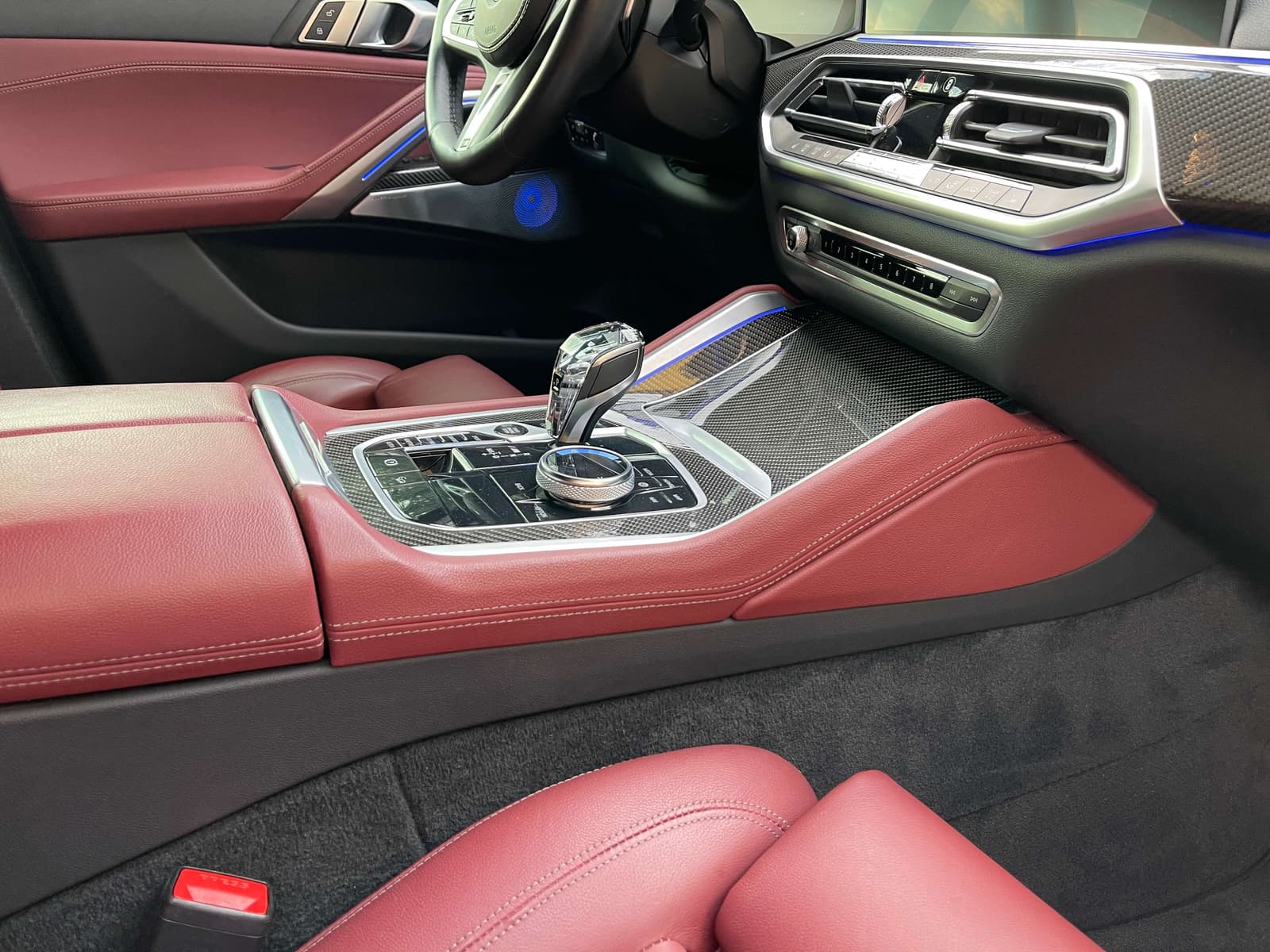 Кришталевий селектор КПП (з логотипом М) на BMW X5 G05 2018-2022 року 6
