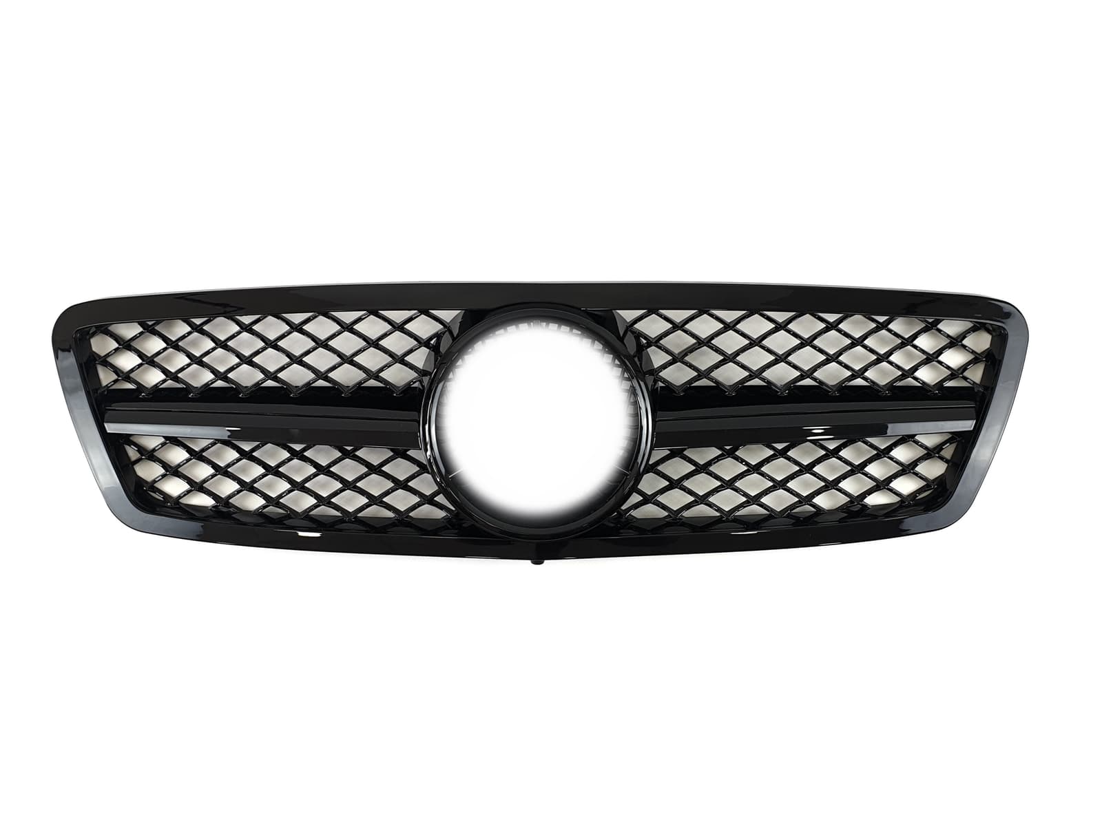 Решітка радіатора ALL Black SL на Mercedes-Benz C-Class W203 2000-2007 року