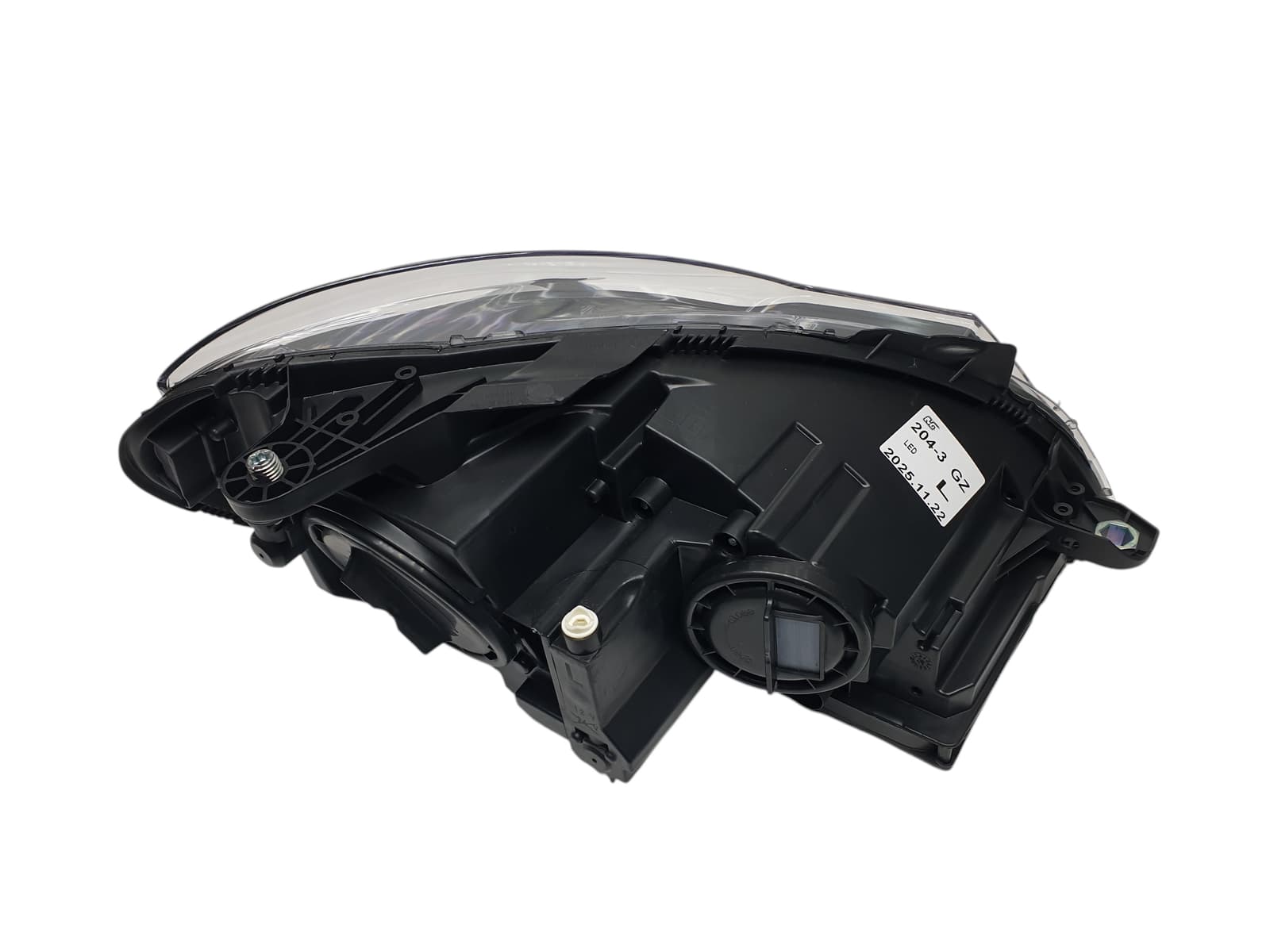 Передні фари Bi-Led (заміна галогена) на Mercedes-Benz C-Class W204 2007-2014 року 4
