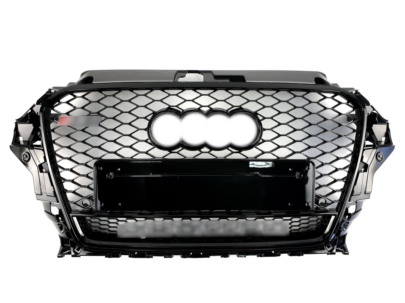 Решітка радіатора Full Black (в стилі RS3) на Audi A3 8V 2012-2016 року