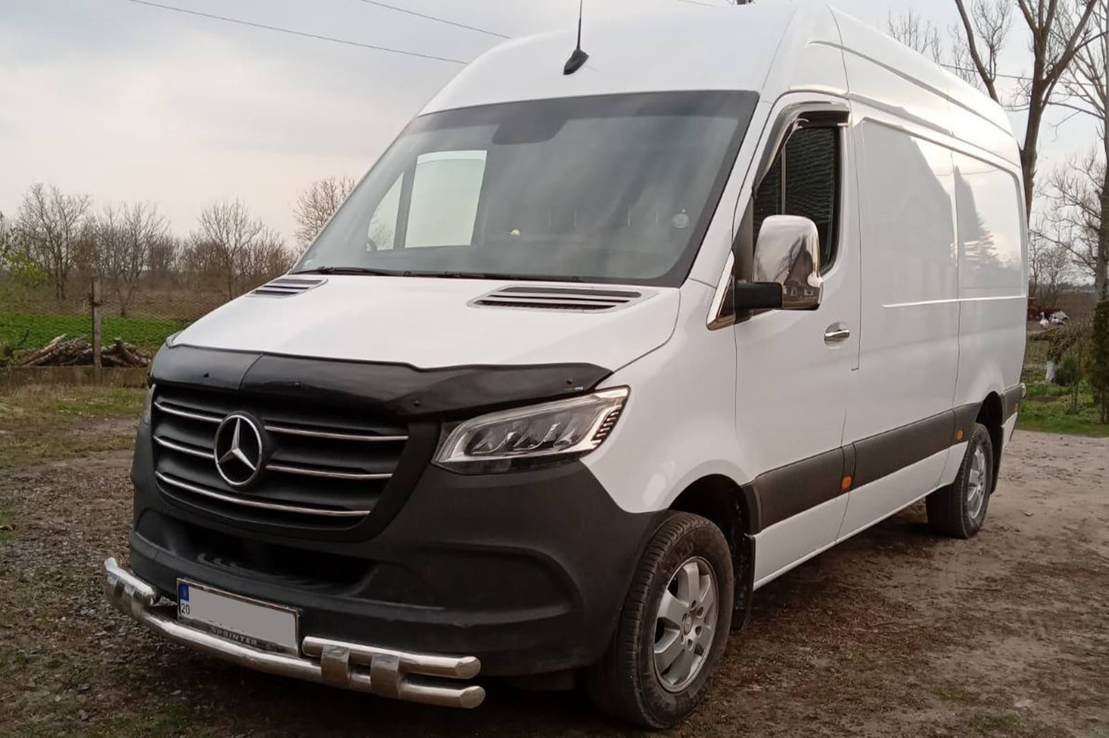 Накладки на решітку (5 шт, нерж) Carmos - Турецька сталь 5