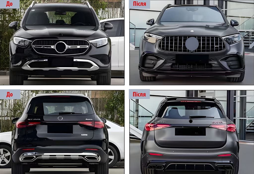 Комплект обвісів GLC63 AMG
