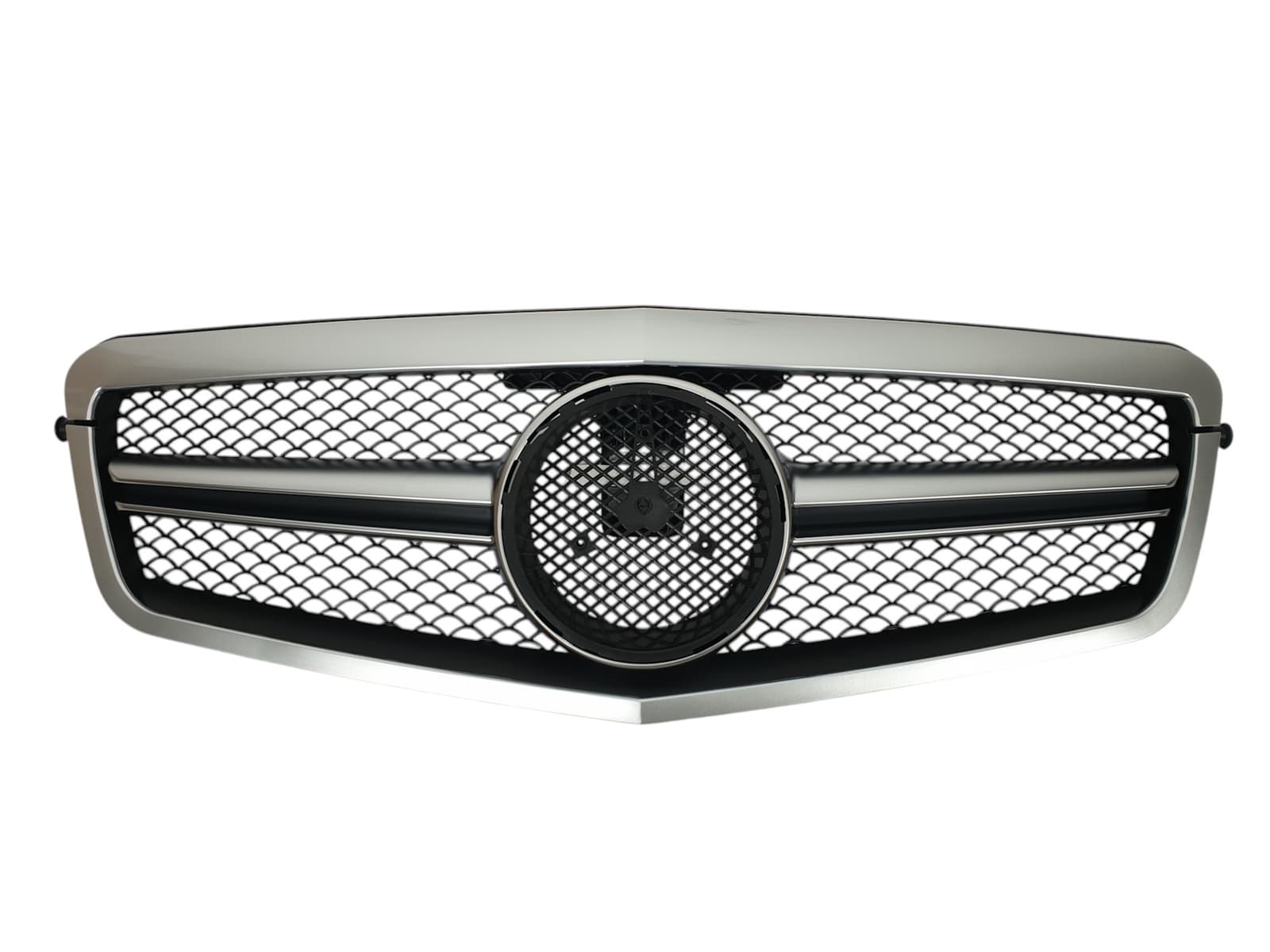 Решітка радіатора SL Silver на Mercedes-Benz E-Class W212 2009-2013 року