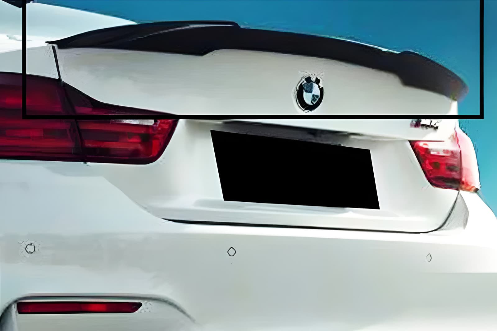 Спойлер M4-Style V1 (для F32, чорний глянець)