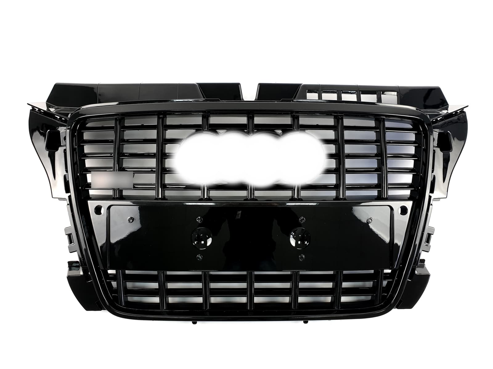Решітка радіатора Full Black (в стилі S3) на Audi A3 8P 2008-2012 року