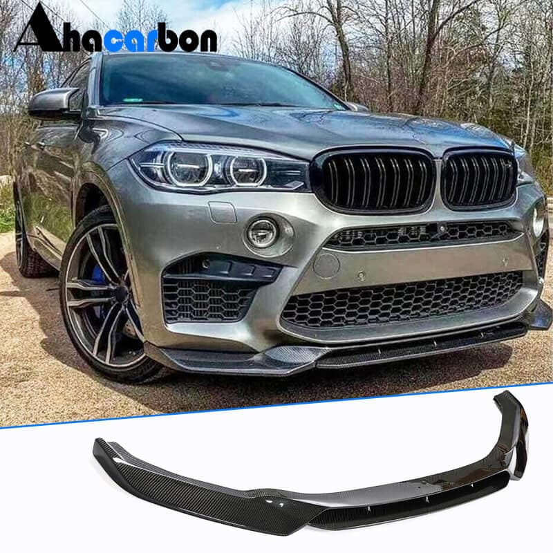 Накладка на передній бампер Lip V1 (для F86, Карбон)