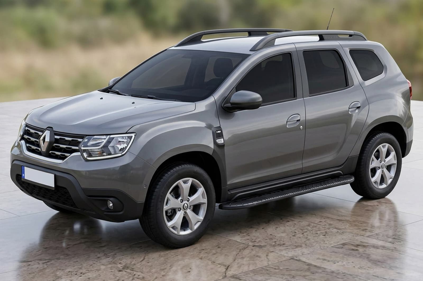 Бокові пороги Bosphore Black (2 шт., алюміній)